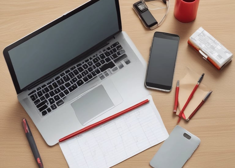 A man in a business suit stands confidently holding a leather briefcase. The background features a modern architectural wall with curved lines. The man has a neatly groomed beard and styled hair, wearing a dark blue suit with a matching tie and a striped shirt.