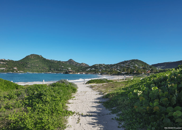 villa avec accès privé à la plage de saint jean à st barthélémy eden rock