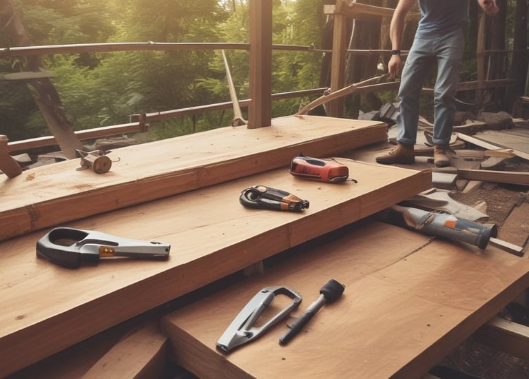 A newly installed vinyl fence surrounding a garden.