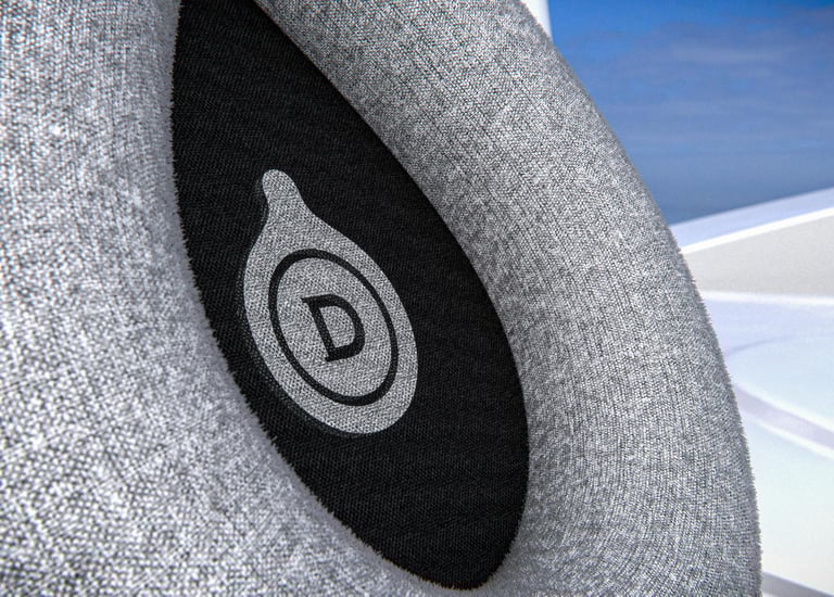 Casque Devialet Opera de Sydney - Gros plan mousse