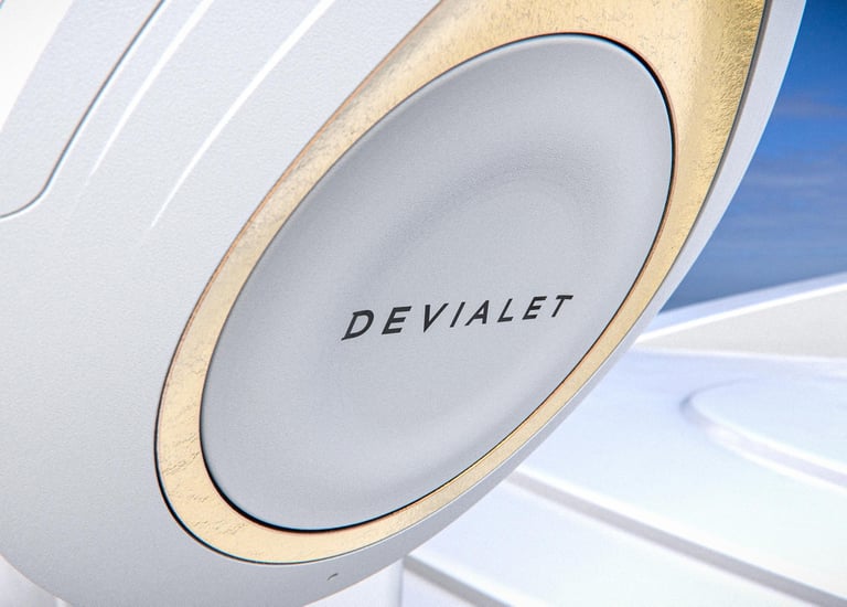 Casque Devialet Opera de Sydney - Gros plan baie