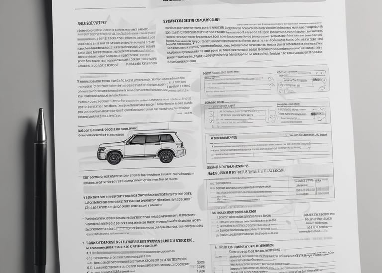 A traffic officer wearing a dark uniform with reflective stripes stands at a crosswalk holding a white baton. The setting is an urban street with a white car nearby and city buildings in the background. There are signs in Chinese characters and the sky appears overcast.