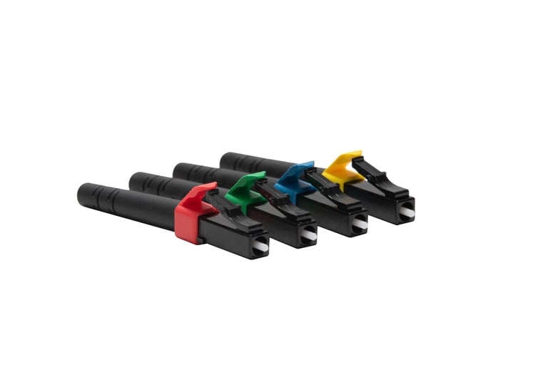 Conectores LC simplex profesionales para audiovisualles AV, Smpte 2110, ST 2110, unibody