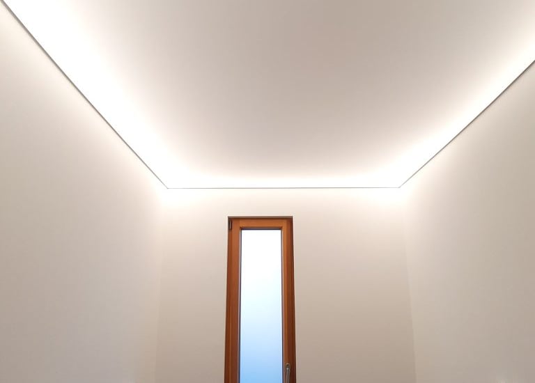 Nachher - Nach der Montage mit Lichtdecke