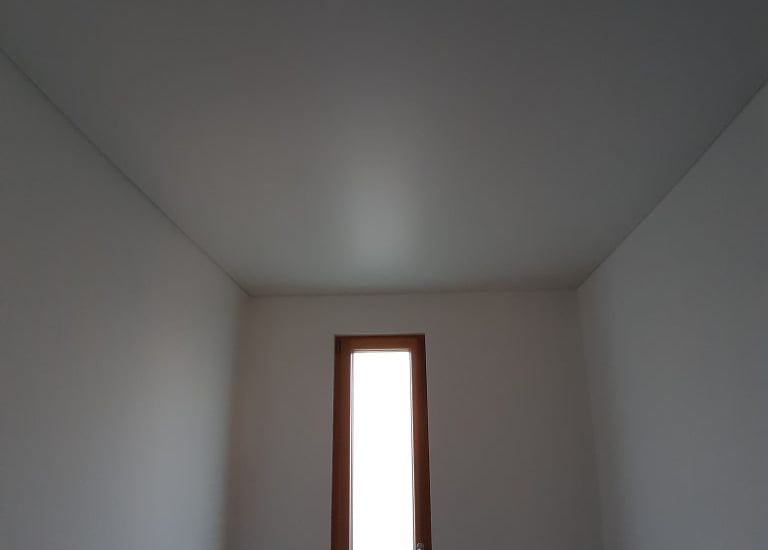 Vorher - Vor der Montage der Lichtdecke
