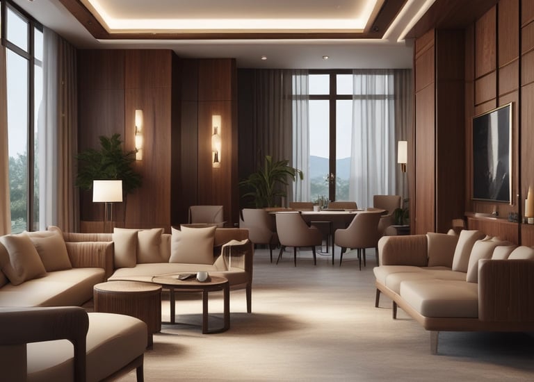 Innovative Innenausbau-Lösungen für Hotels und Resorts.