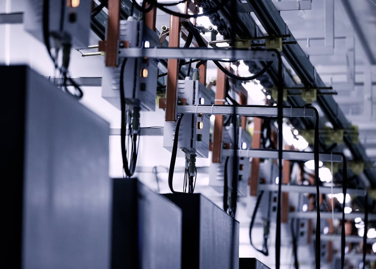 Data Center buildout electrical installation