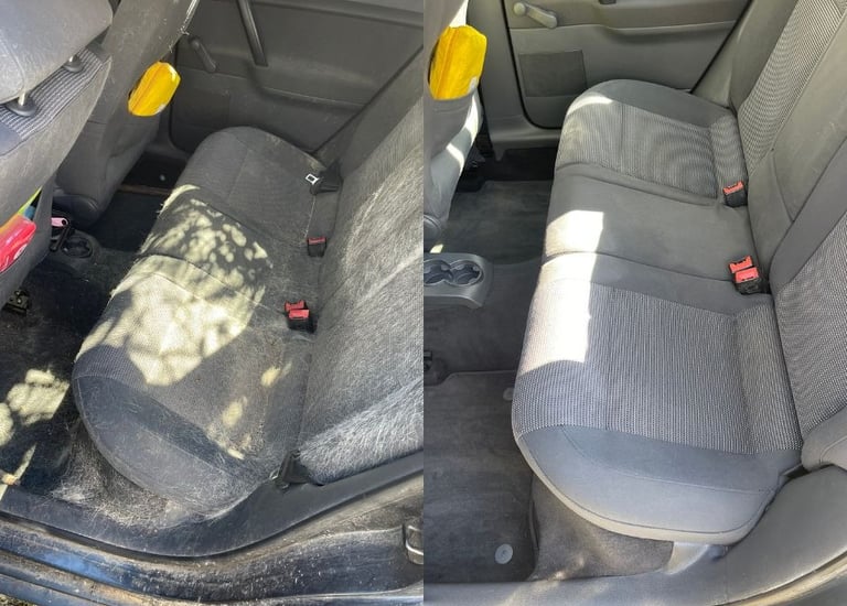 Autositzreinigung Linz – Professionelle Reinigung verschmutzter Autositze vor Ort