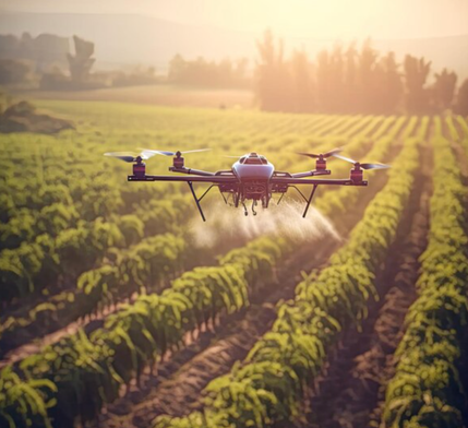 fumigar con drones