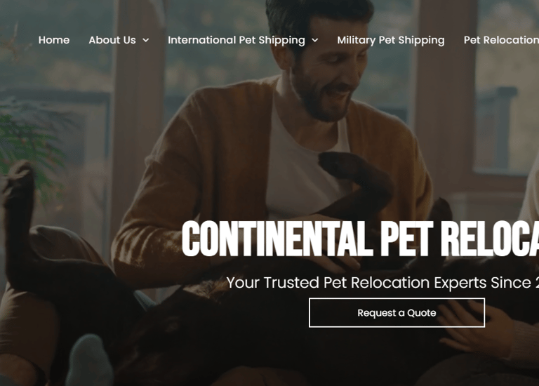 continental pet relocation services