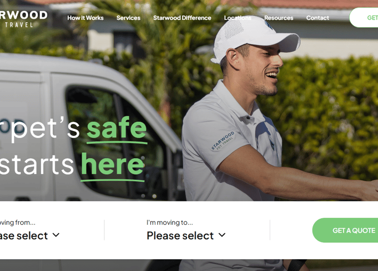starwood pet travel services