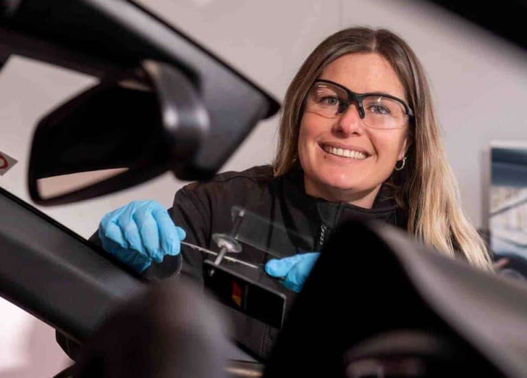 Automotive glass repair