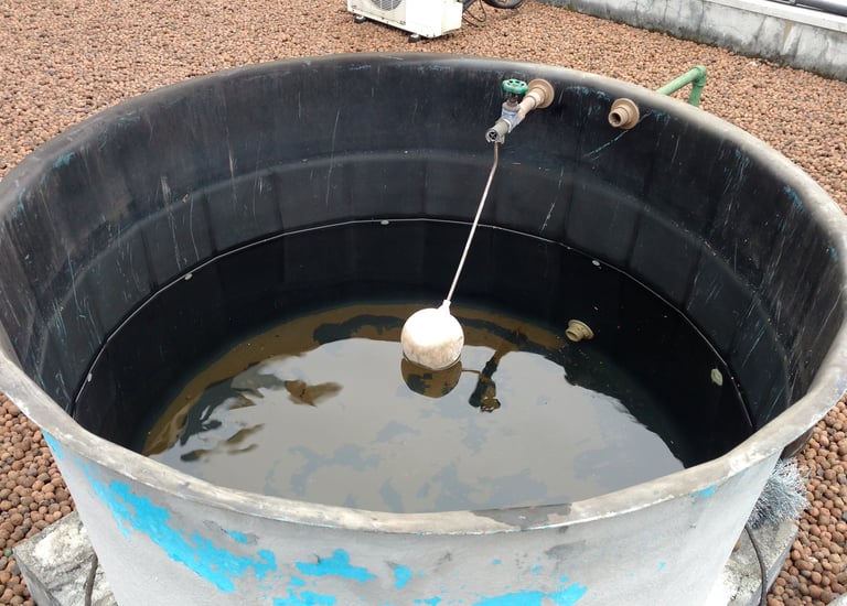 limpeza de caixa d'agua