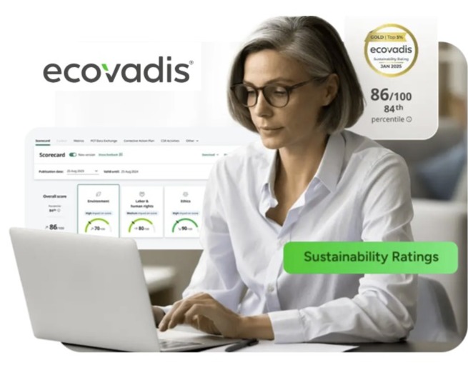 ecovadis sustainability ratings