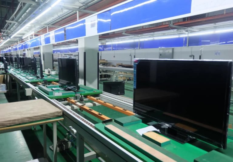 Assembly line For Television