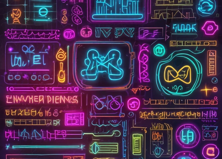 A sleek data dashboard displaying colorful charts and graphs.