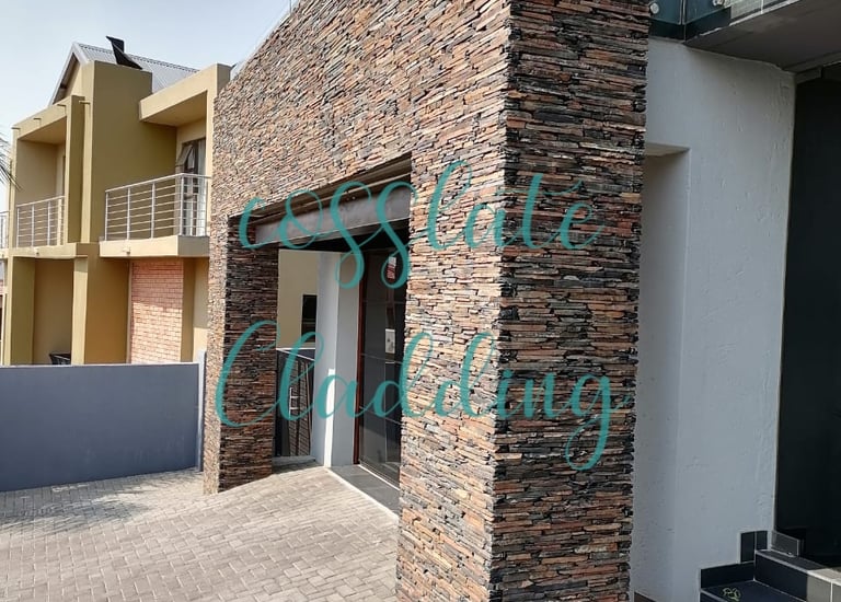 rustic strip walling