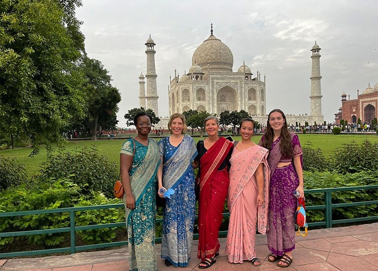 Taj Mahal Saree Rental