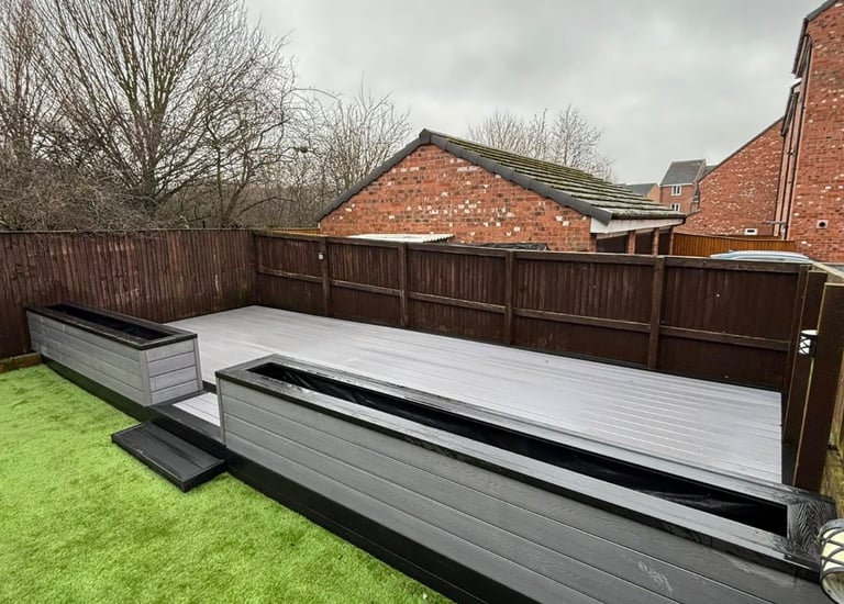 West Yorkshire decking after
