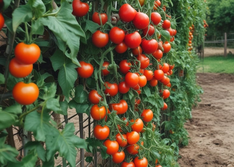 A cozy corner of the farmette with homemade compost bins and garden tools neatly arranged.