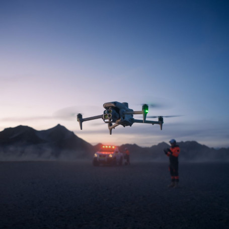 Image d'un drone en vol