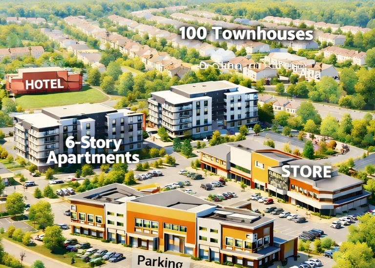 Residential, Commercial and Industrial Concept Plan Plexus Development Group