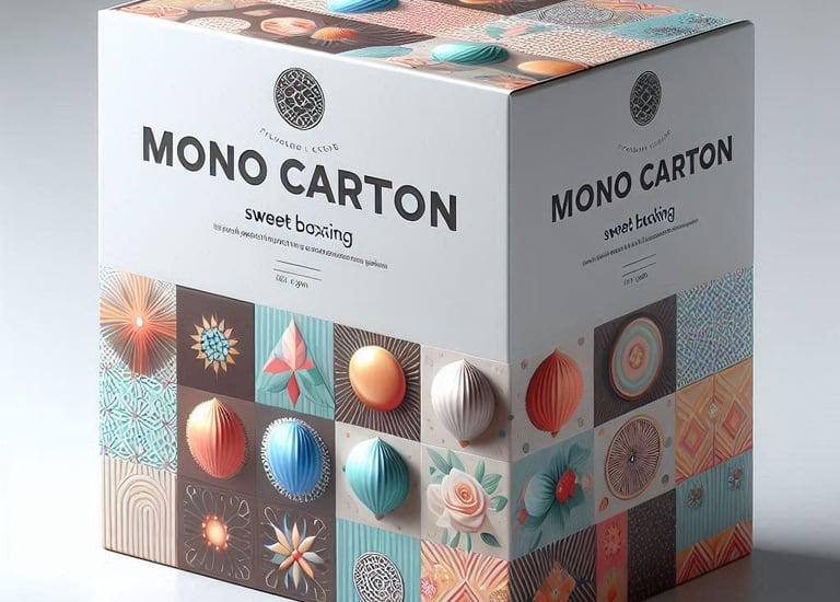 Product packaging box using folding carton design Printed paperboard carton box for branded package