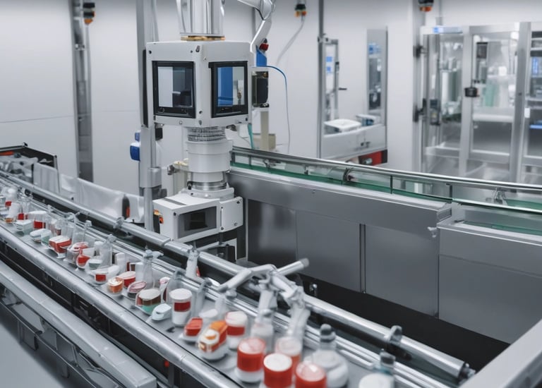 Collaborative robots from Kuka and ABB working side by side with human operators.