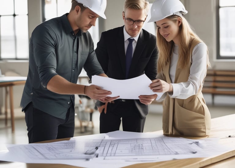 Successful project completion celebration with team.