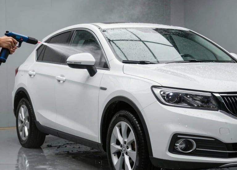 Close-up of vibrant, ripe produce arranged artfully on a market stall.