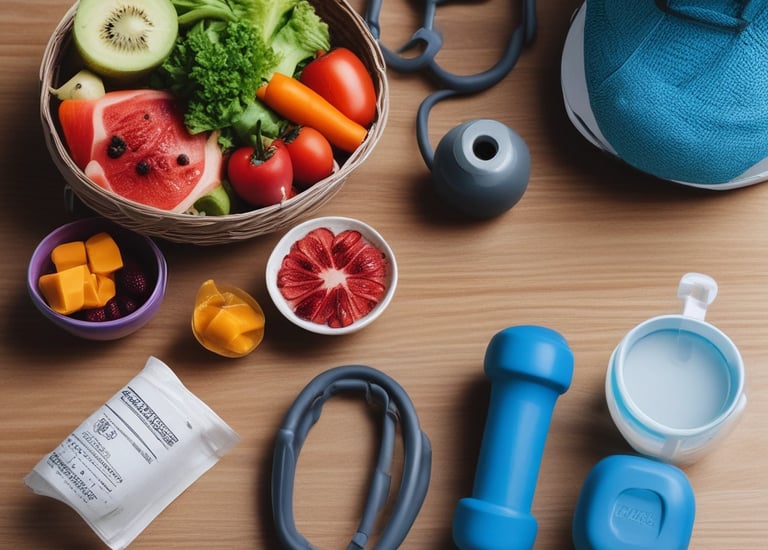 A behind-the-scenes shot of a content creator planning a campaign with a laptop and notes.