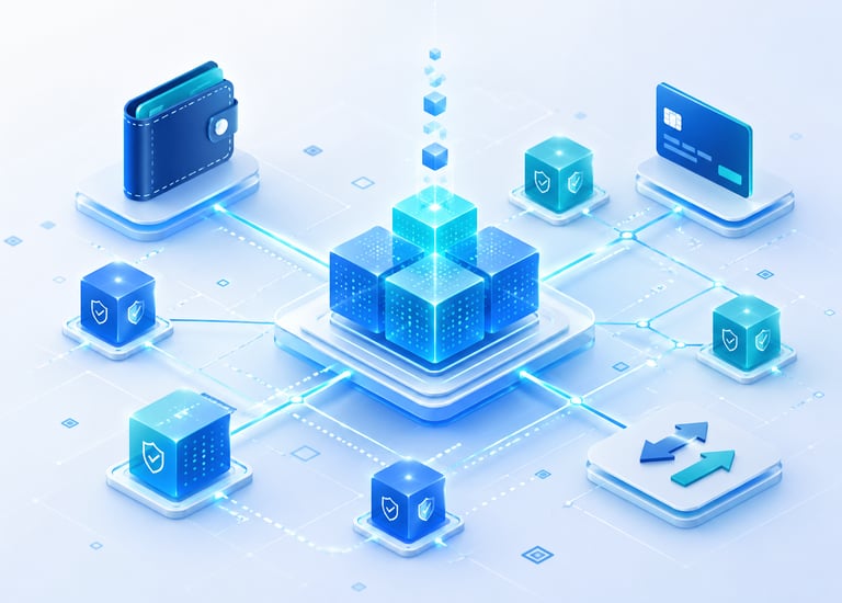 Networks for AI and Blockchain