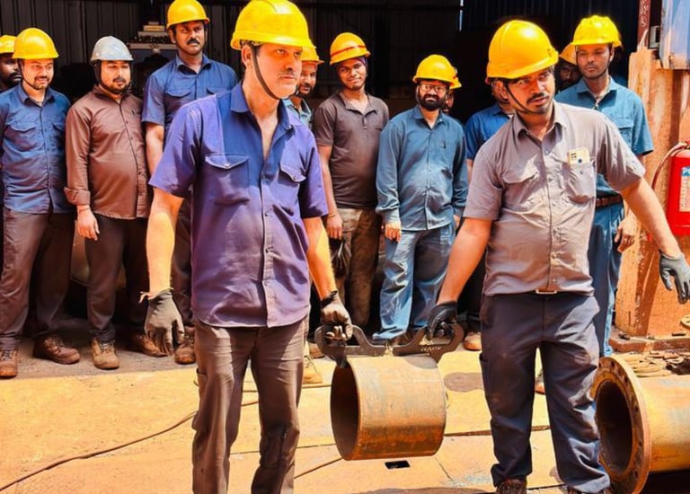 PSC Gulf Oil Filed Hands Free Tool Offshore