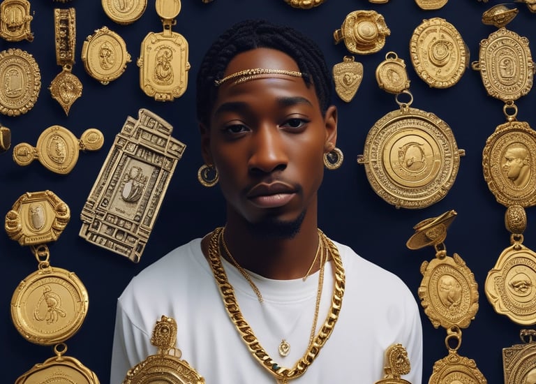 Custom emerald green watch displayed on a sleek dark navy leather cushion.