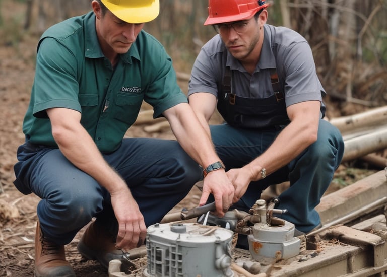 A coach using an AI agent on a tablet during a session.