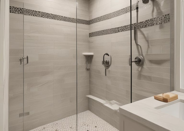 A beautifully renovated living room showcasing modern design.