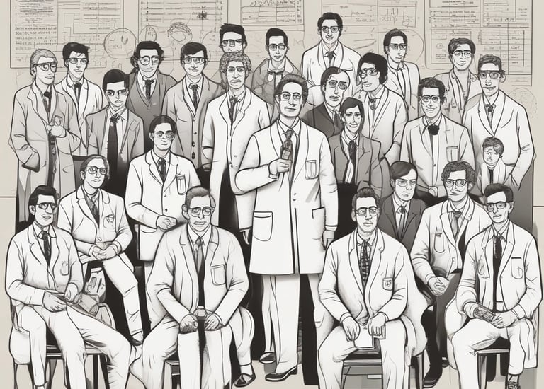 A visual representation of research results.