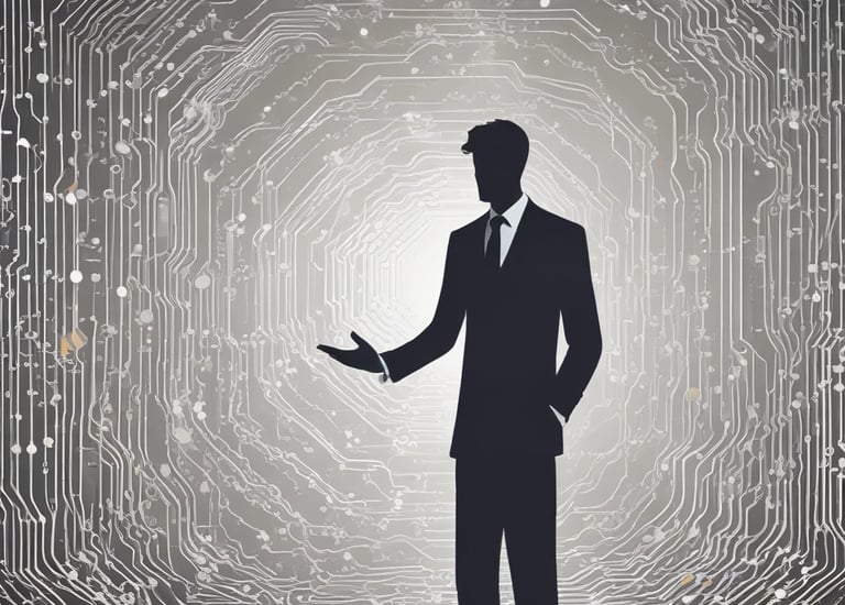 A collage of innovative research projects and presentations.