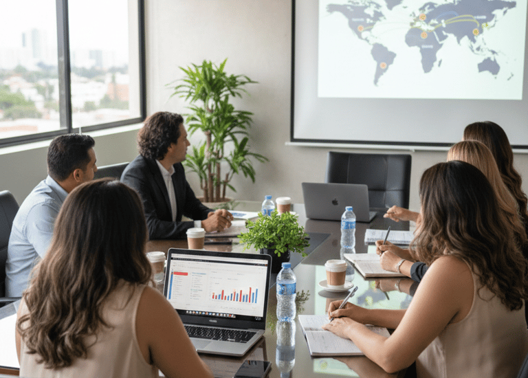 agentes de viajes en capacitación