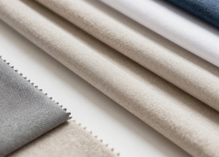 Close-up of a skilled tailor stitching a custom garment with precision.