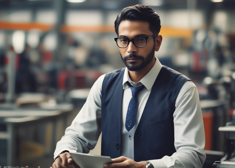 A detailed talent map showing industry experts across manufacturing sectors