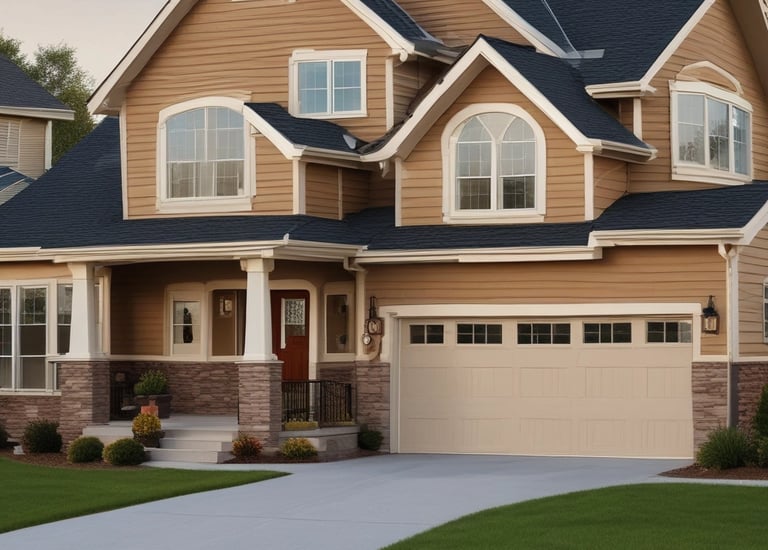 A team from Texas Elite Exteriors inspecting a roof for damage.