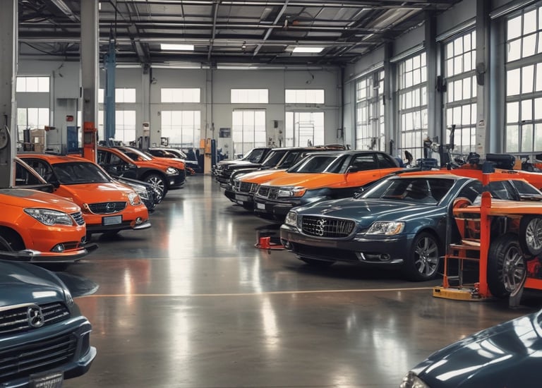 A team collaborating over business charts and laptops in a modern office.