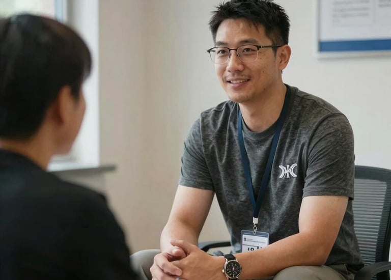 A group of athletes training together outdoors at sunrise.