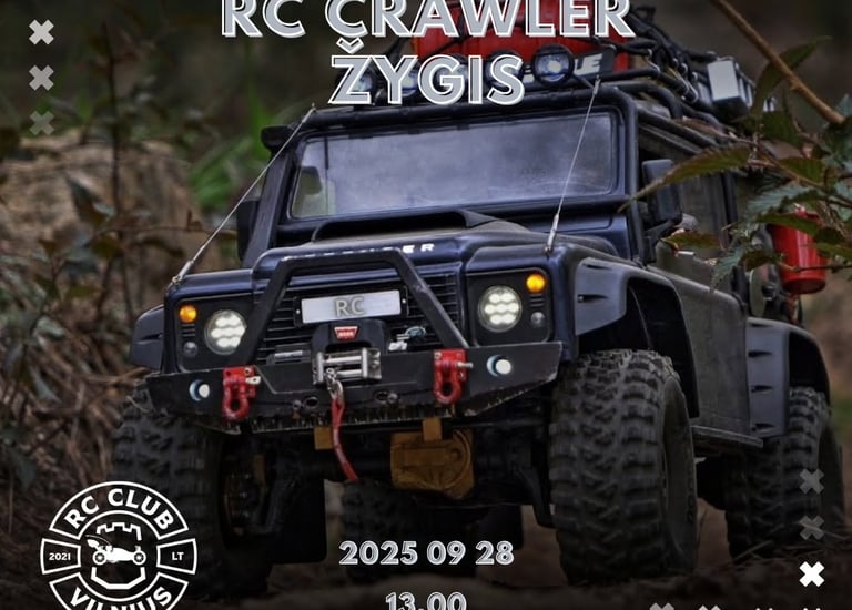 RC Club Vilnius - RC Crawler žygis
