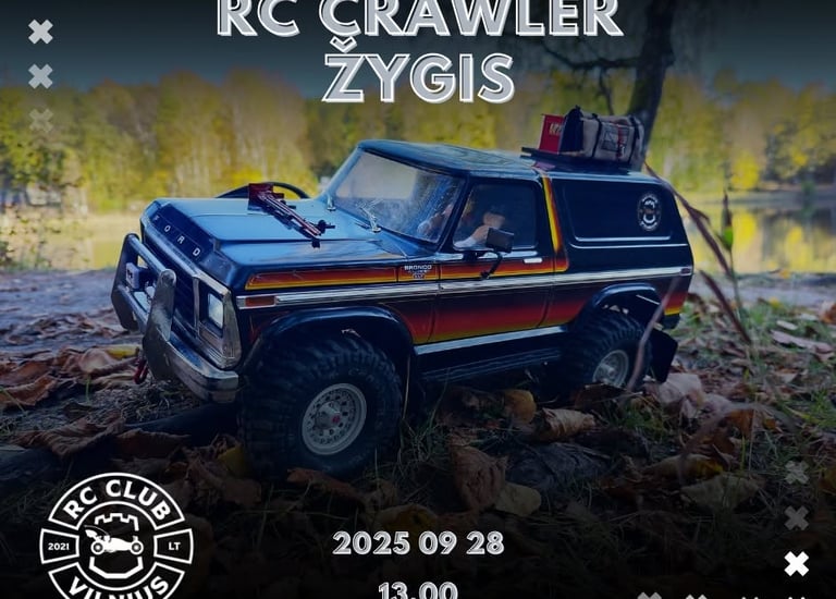 RC Crawler žygis