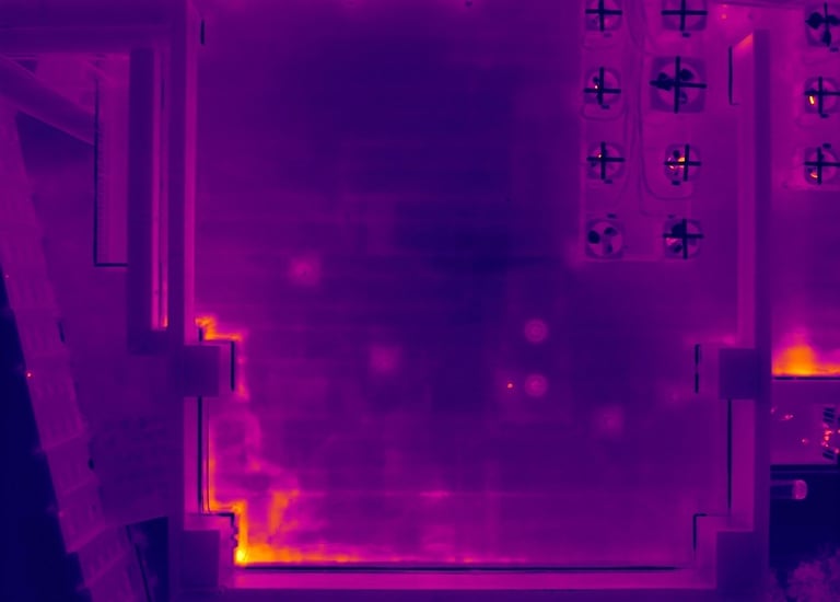 Highrise building with possible moisture retention