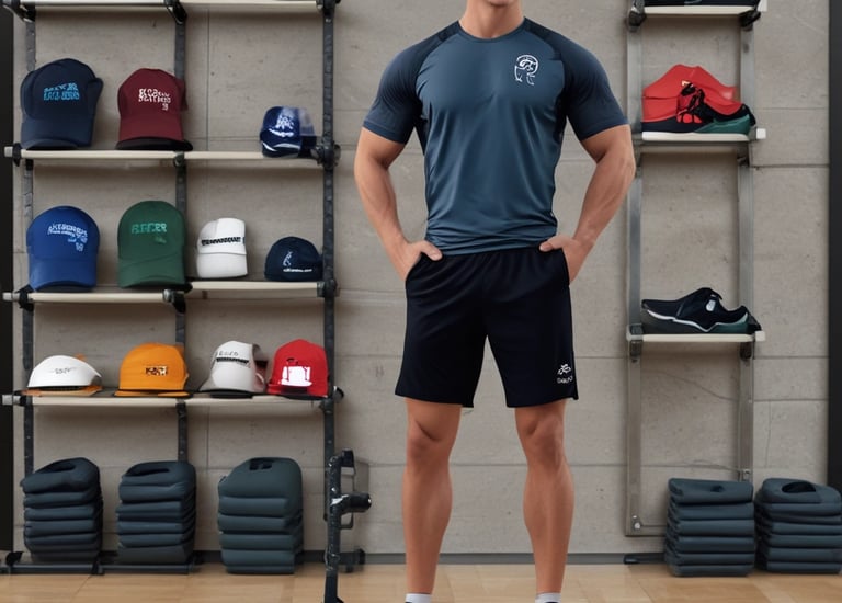 Volunteers wearing custom jackets and caps while handing out promotional materials.