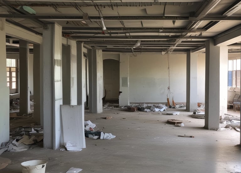 Close-up of a handheld device used for precise measurements in a laboratory environment.