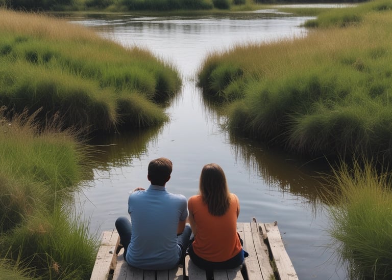 An open book resting on driftwood with seafoam mist in the background.